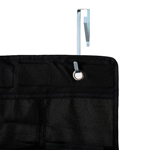 Amazon Basics Over the Door Organizer with 24 Pockets - Black