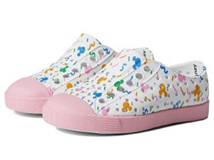 native shoes jefferson disney print (toddler) shell white/princess pink/pastel rad confetti 10 toddler m