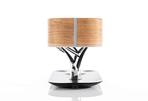 Sharper Image Bonsai Bluetooth Speaker Lamp with Wireless Charging Pad