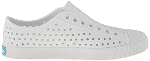 Native Shoes, Jefferson, Lightweight Sneaker for Adults, Shell White/Shell White, 5 M US Women/3 M US Men