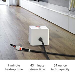 SHARPER IMAGE SI-380 Canister Steam Cleaner with 15 Accessories, White