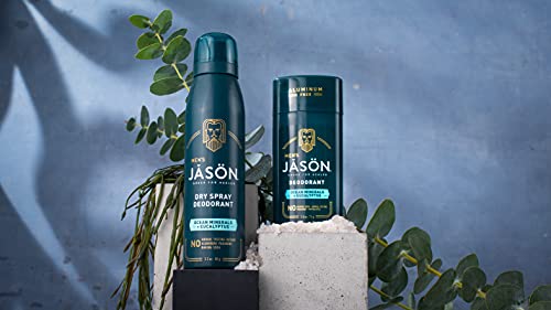 Jason Ocean Minerals and Eucalyptus Dry Spray Deodorant 3.2 oz Aerosol