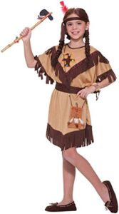 forum novelties native american princess costume, child’s large