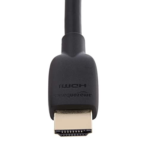 Amazon Basics High-Speed HDMI Cable (48Gbps, 8K/60Hz ) - 3 Feet, Black