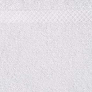 Amazon Basics Quick-Dry Washcloth 100% Cotton - 12-Pack, White