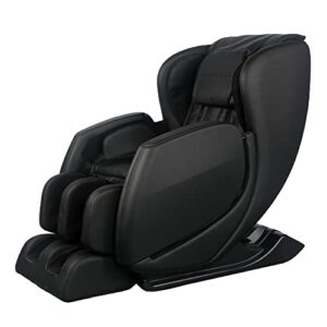 sharper image revival massage chair, featuring zero-gravity recliner, lumbar heat, and 4-node massage robot, tapping, kneading, roller massaging techniques