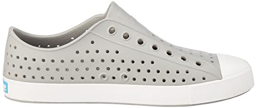 Native Shoes, Jefferson, Lightweight Sneaker for Adults, Pigeon Grey/Shell White, 6 M US Women/4 M US Men
