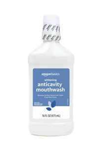 amazon basics whitening anticavity mouthwash, 16 fluid ounces, 1-pack (previously solimo)