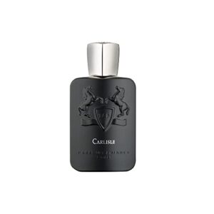 PARFUMS de MARLY - Carlisle - 4.2 Fl Oz - Eau De Parfum For Men - Top Notes Green Apple, Nutmeg, Saffron - Heart Notes Tonka Bean, Rose, Osmanthus, Davana - Base Notes Vanilla, Patchouli - 125ml