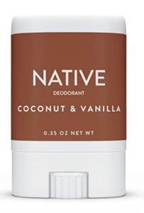 native coconut & vanilla deodorant mini – 0.35oz [2pack]