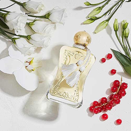 PARFUMS DE MARLY - Meliora - 2.5 Fl Oz - Eau De Parfum For Women - Top notes Red Berries, Raspberry, Lemon essence - Heart notes Rose, Ylang-Ylang, Jasmine Tea - Base notes Vanilla, Musk - 75ml