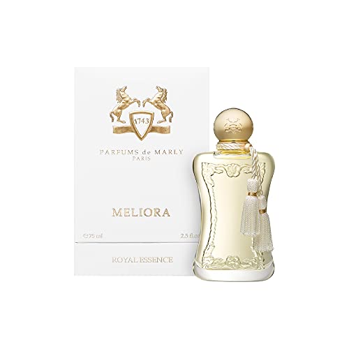 PARFUMS DE MARLY - Meliora - 2.5 Fl Oz - Eau De Parfum For Women - Top notes Red Berries, Raspberry, Lemon essence - Heart notes Rose, Ylang-Ylang, Jasmine Tea - Base notes Vanilla, Musk - 75ml