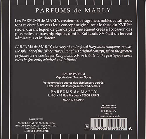 PARFUMS de MARLY - Pegasus - Refill Travel Set - 3 x 0.35 Fl Oz - Eau De Parfum For Men - Top Notes Cypress, Bergamot, Heliotrope - Heart Notes Jasmine, Lavender, Bitter Almond - 3 x 10ml