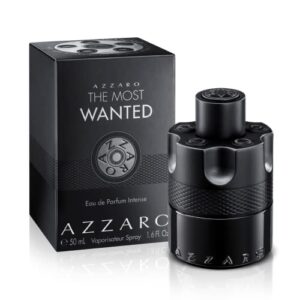 azzaro the most wanted eau de parfum intense — mens cologne — fougere, ambery & spicy fragrance, 1.6 fl oz