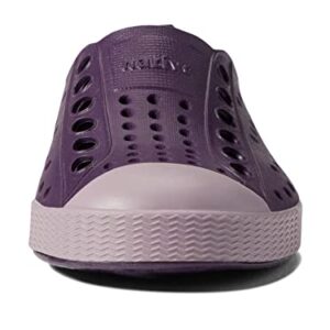 Native Shoes Girl's Jefferson Block (Little Kid/Big Kid) Cosmic Purple/Wildflower Purple/Wildflower Rose Block 1 Little Kid M