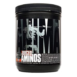 animal juiced aminos – 6g bcaa/eaa matrix plus 4g amino acid blend for recovery and improved performance – orange – 30 servings, 13.3 ounce