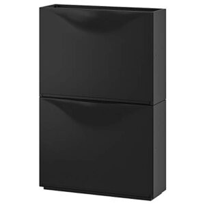 ikea trones storage shoe cabinet, 52×39 cm , black
