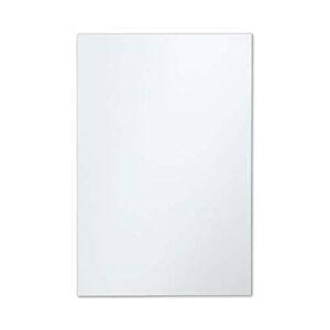 better bevel 30″ x 40″ frameless rectangle bathroom wall mirror | polished edge