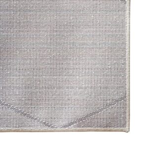 Unique Loom Trellis Frieze Collection Area Rug - Geometric (5' 1" x 8', Ivory/ Gray)