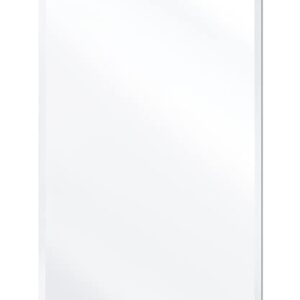 USHOWER 30 x 40 Inch Frameless Beveled Mirror, Rectangle Wall Mirror for Bathroom, Vanity, Beautiful and Simple Looking