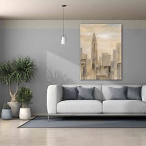 Epic Graffiti 'City Blocks I' by Silvia Vassileva, Canvas Wall Art, 40"x54"