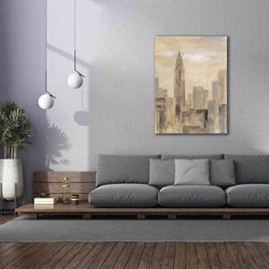 Epic Graffiti 'City Blocks I' by Silvia Vassileva, Canvas Wall Art, 40"x54"