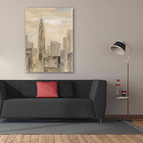 Epic Graffiti 'City Blocks I' by Silvia Vassileva, Canvas Wall Art, 40"x54"