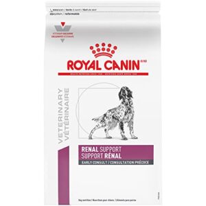 royal canin veterinary diet canine renal support early consult dry dog food, 5.5 lbs.