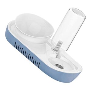 Mipcase 3 Sets Waters Cat Dish Small Automatic Waterer Kittens Blue for Kitten Bowls Puppies Bunny Puppy Water Raised Dog Food Dispenser Pets Feeder Auto Bowl Gravity Medium Pet Supplies