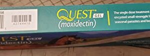 Quest Horse Wormer Gel Paste Equine Moxidectin (0.4oz.)