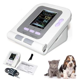 contec08a-vet digital veterinary blood pressure monitor, dog/cat/pets (contec08a-vet with neonatal cuff)