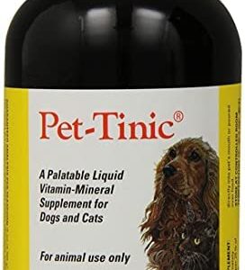 Pfizer Animal Pet-Tinic Vitamin-Mineral Supplement for Dogs and Cats, 4-Ounce by Pfizer Animal