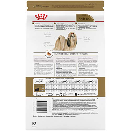 Royal Canin Shih Tzu Adult Breed Specific Dry Dog Food, 10 lb bag