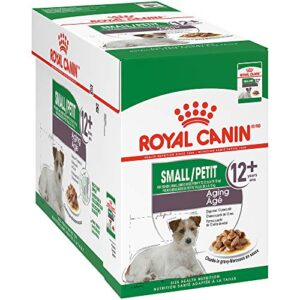 royal canin small aging wet dog food, 3 oz pouches 12-count