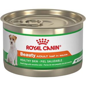 royal canin canine health nutrition adult beauty loaf in sauce canned dog food, 5.2 oz can (case of 24)