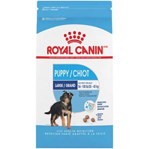 royal canin large puppy dry dog food, 18 lb bag