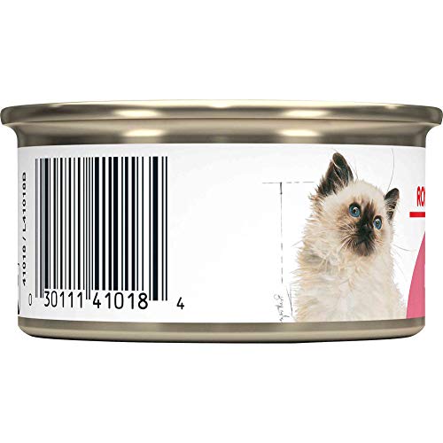 Royal Canin Feline Health Nutrition Kitten Loaf in Sauce Canned Cat Food, 3 Ounce (Pack of 24)