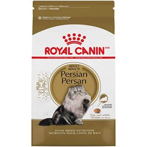 royal canin persian breed adult dry cat food, 7 lb bag