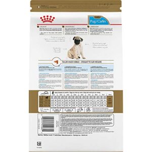 Royal Canin Breed Health Nutrition Pug Puppy Dry Dog Food, 2.5 lb