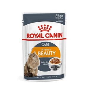 royal canin feline multipack intense beauty cat food in jelly 12x85g (1.02kg)