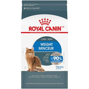 royal canin feline weight care adult dry cat food, 14 lb bag