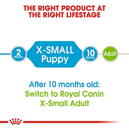 Royal Canin X-Small Puppy Dry Dog Food, 3 lb bag