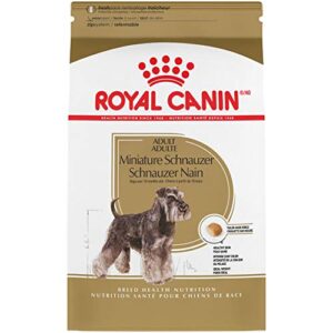 royal canin miniature schnauzer adult breed specific dry dog food, 10 lb bag