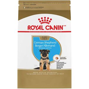 royal canin breed health nutrition german shepherd puppy dry dog food, 30 lb