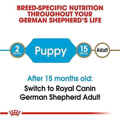 Royal Canin Breed Health Nutrition German Shepherd Puppy Dry Dog Food, 30 lb