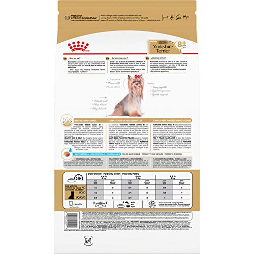 Royal Canin Yorkshire Terrier Adult 8+ Dry Dog Food for Aging Dogs