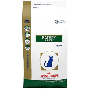 royal canin veterinary diet feline satiety support weight management dry cat food, 18.7 lb