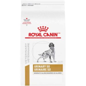 royal canin urinary so moderate calorie dry dog food 17.6 lb