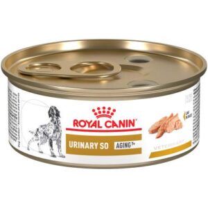 royal canin canine urinary so aging 7+ loaf in sauce canned dog food, 5.8 oz