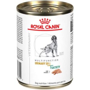 royal canin canine urinary so + satiety loaf in sauce canned dog food, 13.5 oz